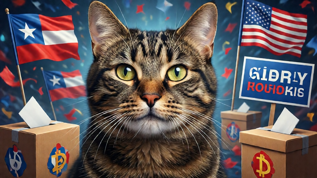 When Cat Memes Meet Political Mania: A New Internet Religion?