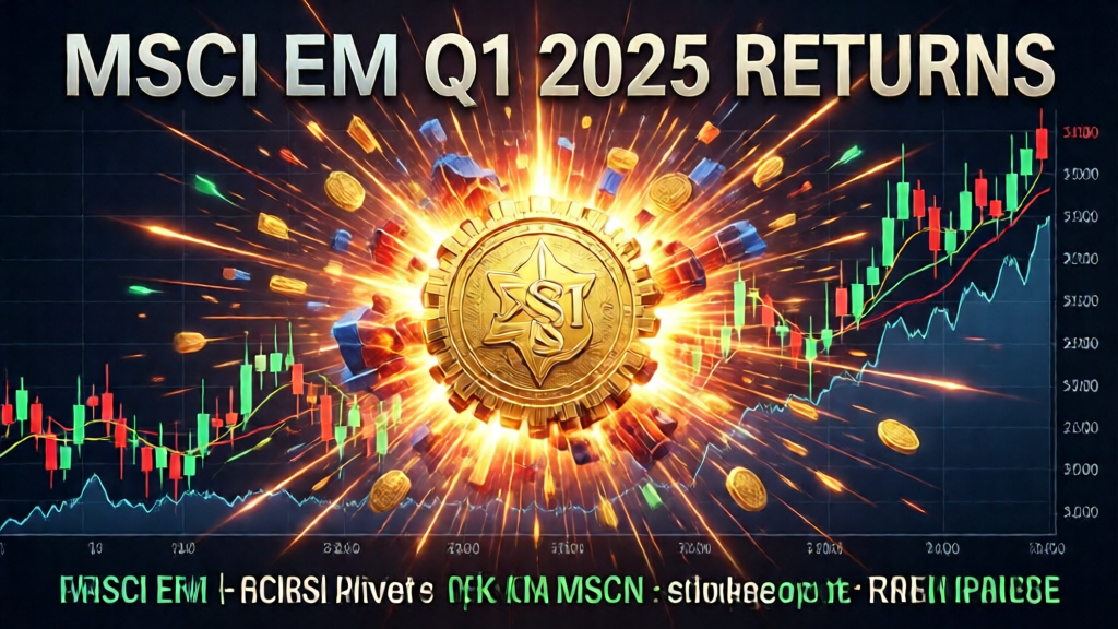 msci em q1 2025 return usd